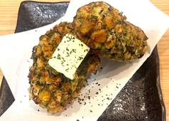 とうもろこし海苔かき揚げ