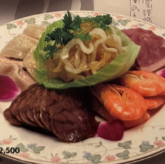 8.五種冷菜の盛り合せ