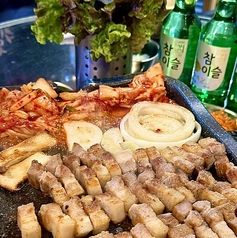 五反田韓国 臣のコース写真