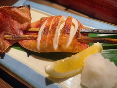 屋台風イカの姿醤油焼き