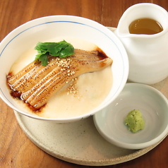 煮穴子と山芋とろろ茶漬け