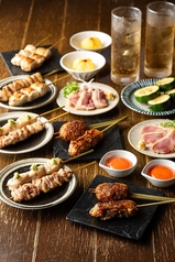鉄板 焼き鳥 一のコース写真