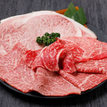 料理メニュー写真&nbsp;贅沢A5和牛6種盛り合わせ～大判リブロース付き～