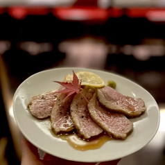 鴨肉と白ねぎの焼きびたし