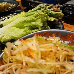 サンチュ・ネギサラダセット「味付け味噌付き」