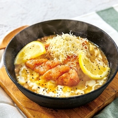 熟成明太子とグリルチキンの爽やかレモンドリア