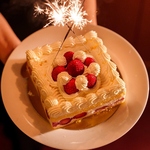 誕生日や記念日のお祝いも当店にお任せを♪