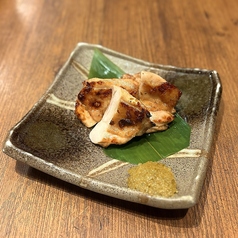 銘柄鶏もも肉の炭火焼