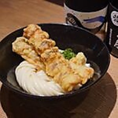 ちくわ天ぶかっけうどん
