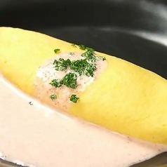 明太オムレツ/しび辛豚カルビ焼き