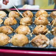 カリカリ揚げたこ焼き