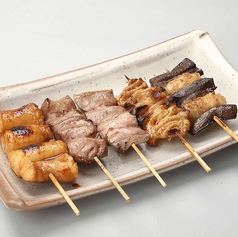 ◎串焼き盛り合わせ(五本)