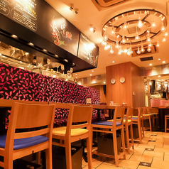 清潔感のある店内♪