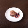 料理メニュー写真 フォンダンショコラ