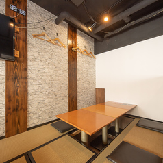 ゆったりお過ごしいただける掘りごたつです。