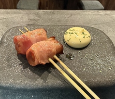 【野菜】トマトベーコン串