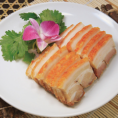 豚肉のパリパリ揚げ