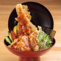 名物竜王天丼をランチで満喫