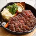 料理メニュー写真&nbsp;希少部位　ハンギングテンダーステーキ　