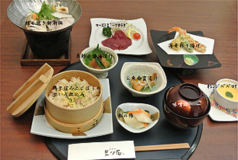 月替わりのご膳があります！