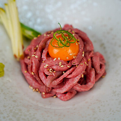 低温調理和牛ユッケ