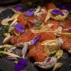 【バータイム限定】サーモン×マスカルポーネ