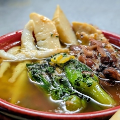 【春限定】ホタルイカ&白魚と春野菜のアヒージョ~柚子風味~