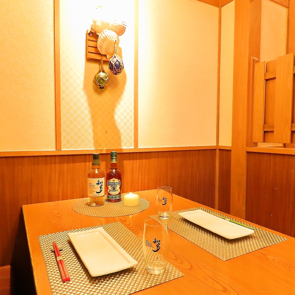 2名様～ご利用いただける個室をご用意しております。