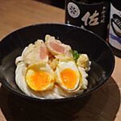 鶏玉天ぶっかけうどん
