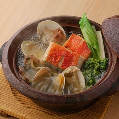 ★金目鯛と蛤の酒蒸し