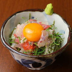 熟成魚の漬けTKG