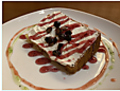 料理メニュー写真 【プレーンベース】ブルーベリーのシフォンケーキ