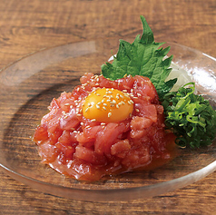 まぐろユッケ
