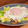 料理メニュー写真&nbsp;キャベーコンエッグ
