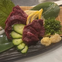 馬刺し 赤身刺し