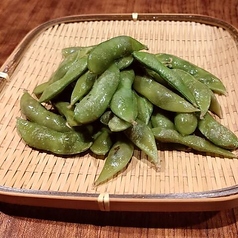 塩ゆで黒枝豆