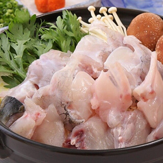 国産泳ぎてっちり2人前(お持ち帰り)鍋野菜付き