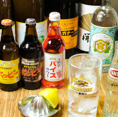 まさに広角打法！すべての料理に合うお酒で乾杯！