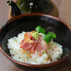  大摩桜鶏の出汁茶漬け