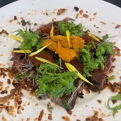 SPカルパッチョ（本日の鮮魚・ウニ・イクラ・ズワイガニ）