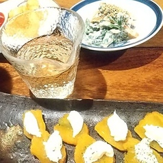 クリームチーズいぶりがっこ