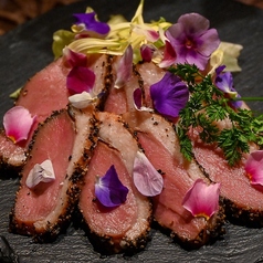 【バータイム限定】鴨肉のパストラミ