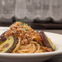 自家製ミートソースパスタ