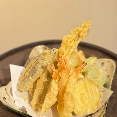 天ぷら盛り合わせ 十種