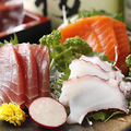 料理メニュー写真&nbsp;刺身三点盛り