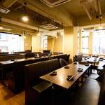 最大60名様の同時着席宴会◎テーブル席にソファ席、掘りごたつ席まで各種宴会にぴったりの空間♪