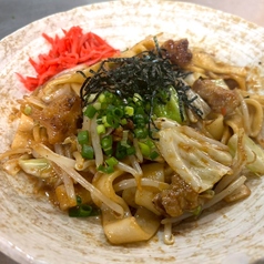 ホルモンニンニク味噌だれほうとう