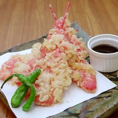 紅生姜の串揚げ天