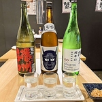 日本酒や焼酎など、海鮮との相性ぴったりなドリンクをバリエーション豊富に取り揃えております。
