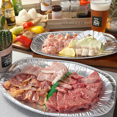 BBQでも肉質に一切の妥協なし！こだわりの黒毛和牛！